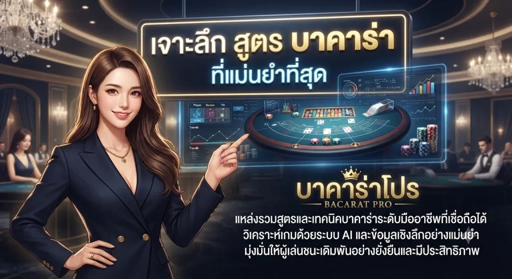 เจาะลึก สูตร บา คา ร่า ที่แม่นยำที่สุด